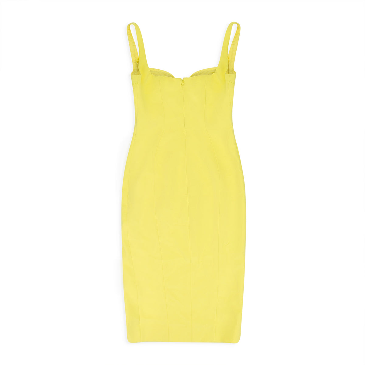 Yellow Bustier Dress