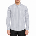 Classic Four-Bar Black & White Striped Patchwork Shirt - Premium Designer | Thom Browne