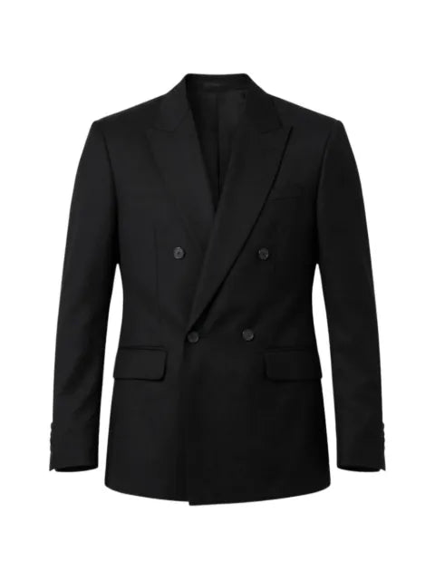 John Richmond double-breasted peak-lapel blazer